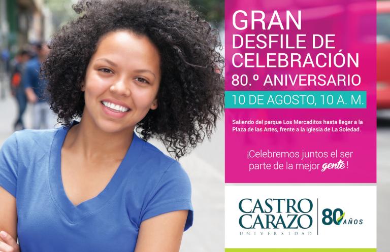 Desfile 80.° Aniversario Castro Carazo