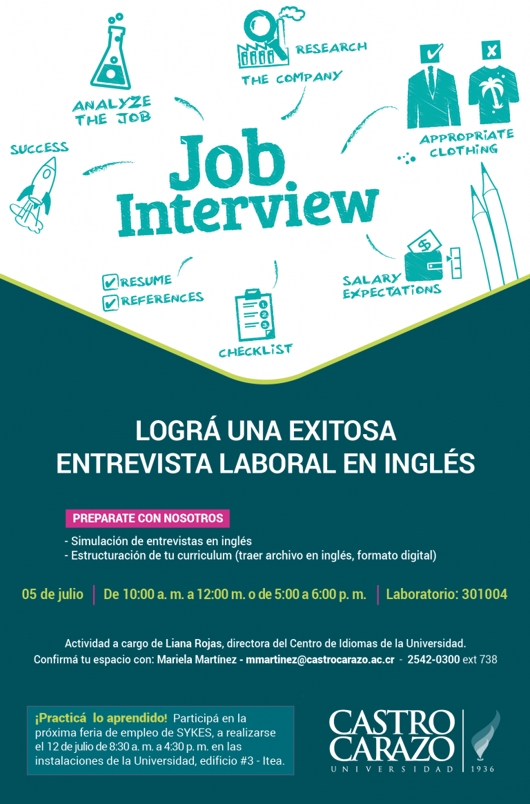 Éxito laboral en Inglés