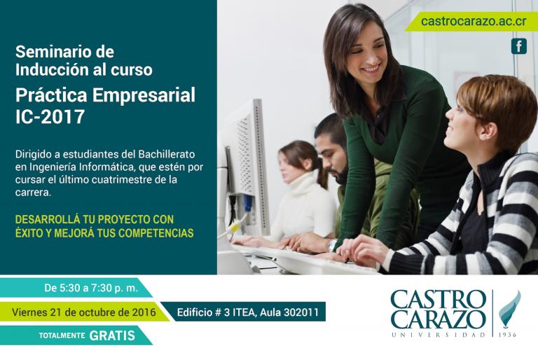Seminario de inducción a la Práctica Empresarial- IC2017
