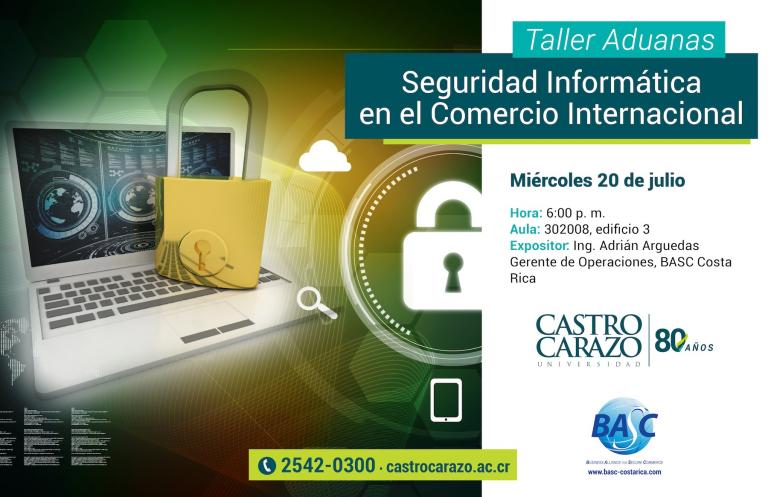 Taller de Aduanas "Seguridad Informática en el Comercio Internacional"